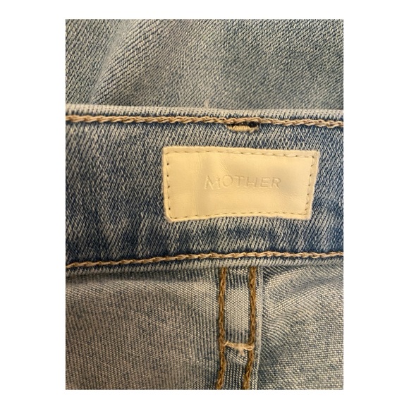 NWOT Anthropologie MOTHER The Hustler Ankle Fray In When In Rome  Size 27 - Picture 13 of 16